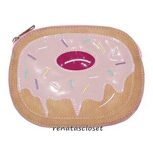 Winky Lux Glazed Donut Cosmetics Bag NWT/NIP